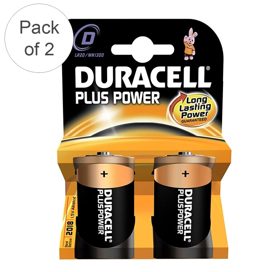 Duracell Alkaline Battery 1.5V D (MN1300) P2